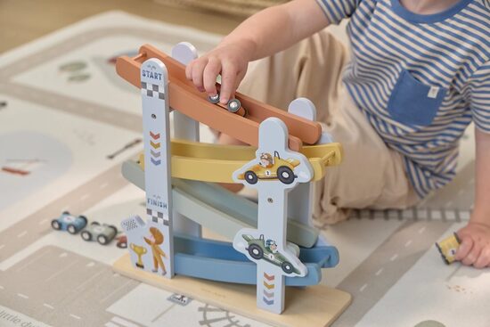 Little Dutch Ramp Racer Blue FSC wood 2549